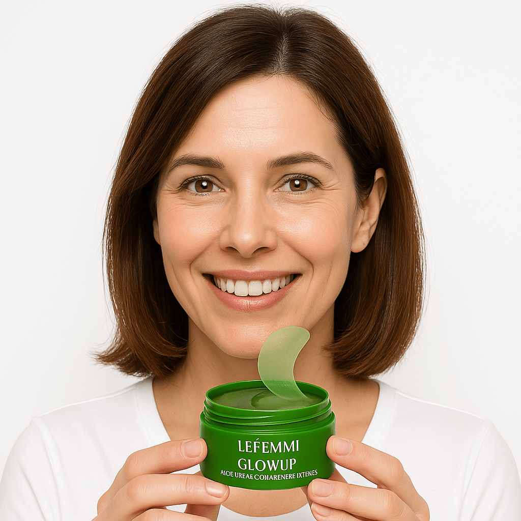 Glowup® Máscara para Redução de olheiras e rugas de expressão em Minutos - LeFemmi
